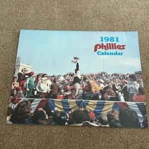 1981 Phillies calendar